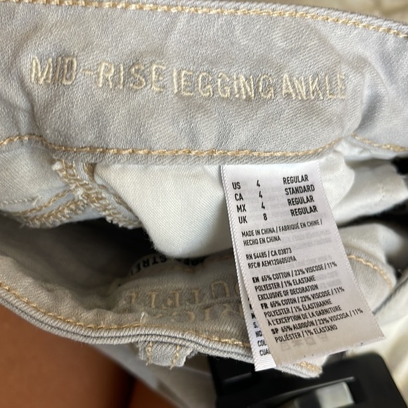 👖AE mid-rise jegging ankle jeans - Picture 4 of 4